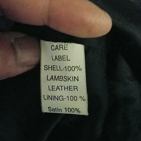 Avanti lambskin leather jacket - Picture 3 of 3